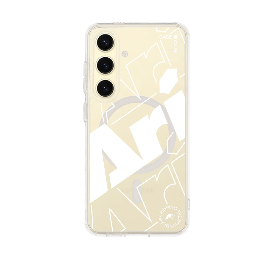 ari โลโก้มาเนียสีขาว แนวสตรีท